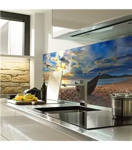 Glas Küchenrückwand 6 mm ESG Motive KRWM-0513