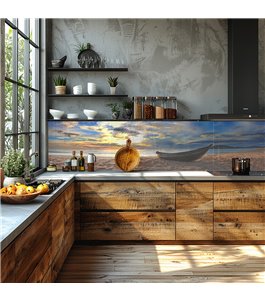 Glas Küchenrückwand 6 mm ESG Motive KRWM-0513