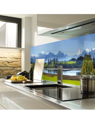 Glas Küchenrückwand 6 mm ESG Motive KRWM-0516