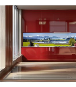 Glas Küchenrückwand 6 mm ESG Motive KRWM-0516