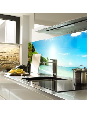 Glas Küchenrückwand 6 mm ESG Motive KRWM-0519