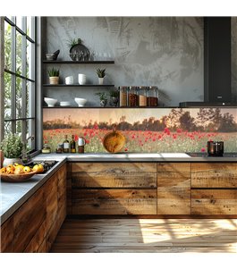 Glas Küchenrückwand 6 mm ESG Motive KRWM-0520