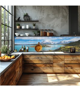 Glas Küchenrückwand 6 mm ESG Motive KRWM-0521