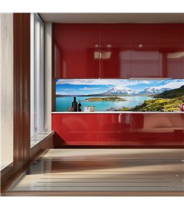 Glas Küchenrückwand 6 mm ESG Motive KRWM-0521
