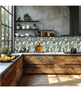Glas Küchenrückwand 6 mm ESG Motive KRWM-0523
