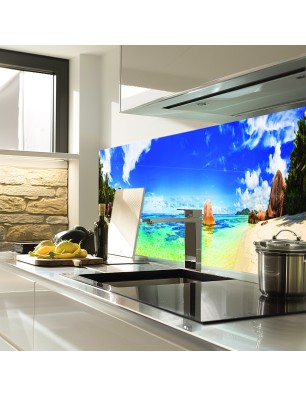 Glas Küchenrückwand 6 mm ESG Motive KRWM-0525