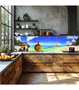 Glas Küchenrückwand 6 mm ESG Motive KRWM-0525