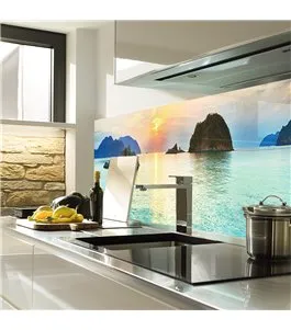 Glas Küchenrückwand 6 mm ESG Motive KRWM-0529