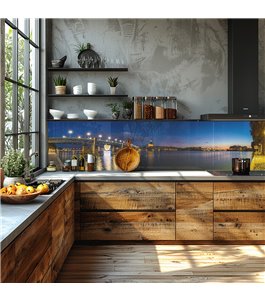 Glas Küchenrückwand 6 mm ESG Motive KRWM-0531