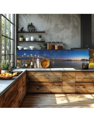 Glas Küchenrückwand 6 mm ESG Motive KRWM-0531