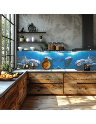 Glas Küchenrückwand 6 mm ESG Motive KRWM-0532