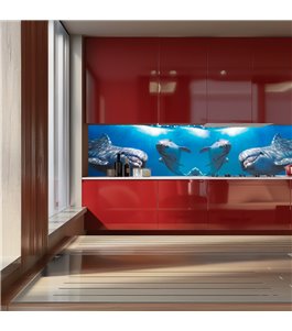 Glas Küchenrückwand 6 mm ESG Motive KRWM-0532