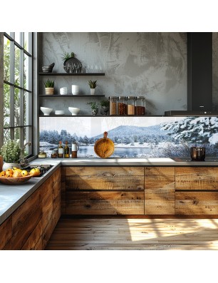 Glas Küchenrückwand 6 mm ESG Motive KRWM-0533