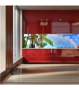 Glas Küchenrückwand 6 mm ESG Motive KRWM-0534
