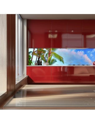 Glas Küchenrückwand 6 mm ESG Motive KRWM-0534