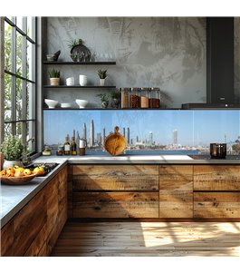 Glas Küchenrückwand 6 mm ESG Motive KRWM-0535