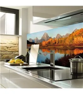 Glas Küchenrückwand 6 mm ESG Motive KRWM-0536