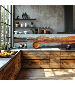 Glas Küchenrückwand 6 mm ESG Motive KRWM-0536