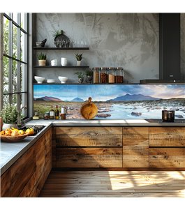 Glas Küchenrückwand 6 mm ESG Motive KRWM-0537