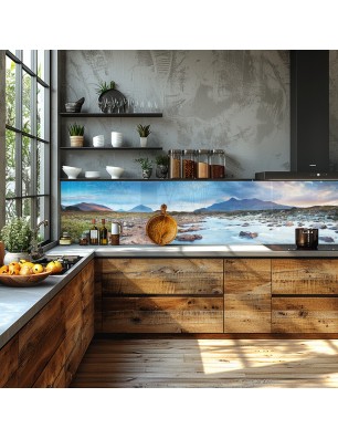 Glas Küchenrückwand 6 mm ESG Motive KRWM-0537