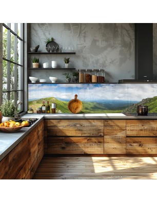 Glas Küchenrückwand 6 mm ESG Motive KRWM-0538
