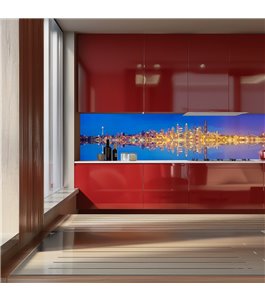 Glas Küchenrückwand 6 mm ESG Motive KRWM-0543