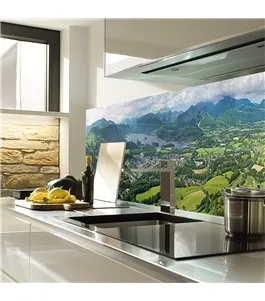 Glas Küchenrückwand 6 mm ESG Motive KRWM-0545