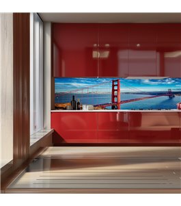 Glas Küchenrückwand 6 mm ESG Motive KRWM-0546