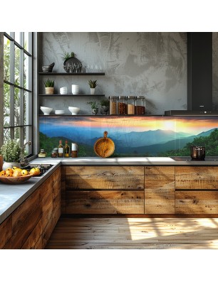 Glas Küchenrückwand 6 mm ESG Motive KRWM-0547