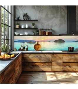 Glas Küchenrückwand 6 mm ESG Motive KRWM-0548