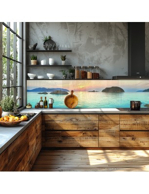 Glas Küchenrückwand 6 mm ESG Motive KRWM-0548