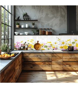 Glas Küchenrückwand 6 mm ESG Motive KRWM-0551