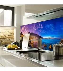 Glas Küchenrückwand 6 mm ESG Motive KRWM-0555