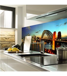 Glas Küchenrückwand 6 mm ESG Motive KRWM-0558