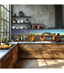 Glas Küchenrückwand 6 mm ESG Motive KRWM-0558