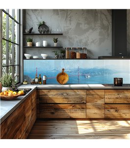 Glas Küchenrückwand 6 mm ESG Motive KRWM-0559