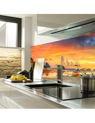 Glas Küchenrückwand 6 mm ESG Motive KRWM-0560
