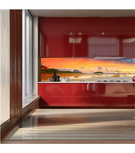 Glas Küchenrückwand 6 mm ESG Motive KRWM-0560