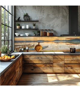 Glas Küchenrückwand 6 mm ESG Motive KRWM-0561