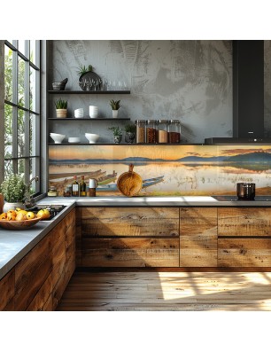Glas Küchenrückwand 6 mm ESG Motive KRWM-0561