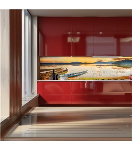 Glas Küchenrückwand 6 mm ESG Motive KRWM-0561