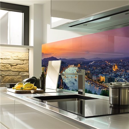 Glas Küchenrückwand 6 mm ESG Motive KRWM-0562