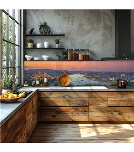 Glas Küchenrückwand 6 mm ESG Motive KRWM-0562