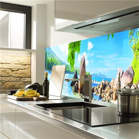 Glas Küchenrückwand 6 mm ESG Motive KRWM-0563