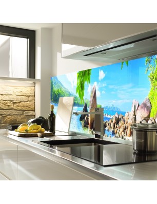 Glas Küchenrückwand 6 mm ESG Motive KRWM-0563