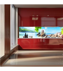 Glas Küchenrückwand 6 mm ESG Motive KRWM-0563
