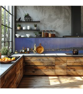 Glas Küchenrückwand 6 mm ESG Motive KRWM-0565