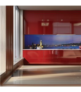 Glas Küchenrückwand 6 mm ESG Motive KRWM-0565