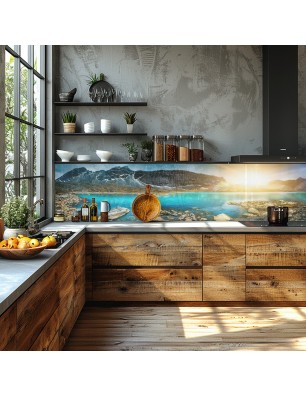 Glas Küchenrückwand 6 mm ESG Motive KRWM-0566
