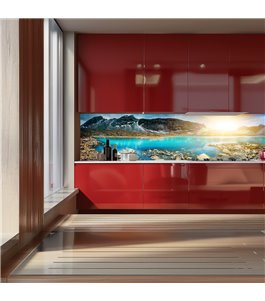 Glas Küchenrückwand 6 mm ESG Motive KRWM-0566